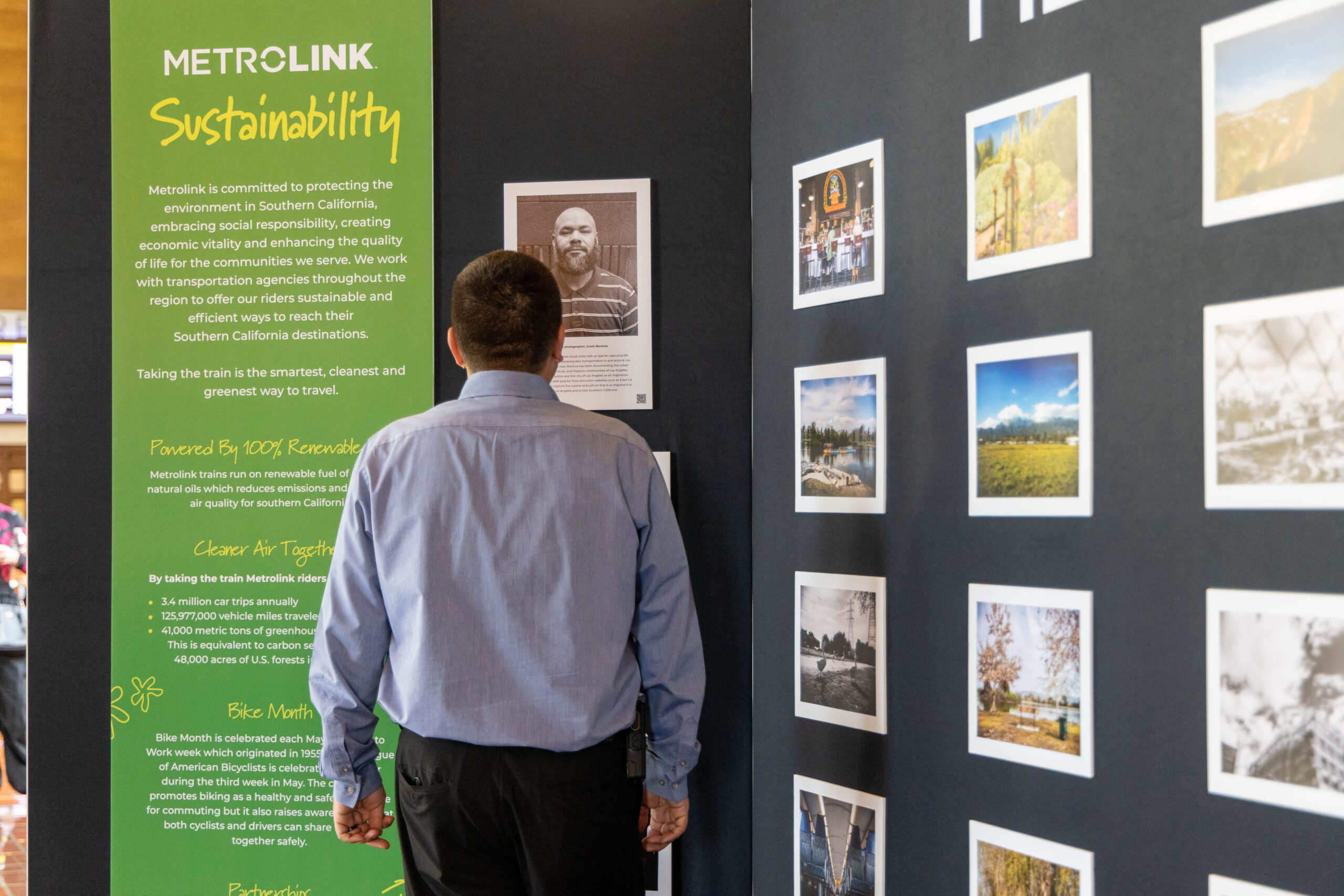 Metrolink Sustainability Photo Exhibit